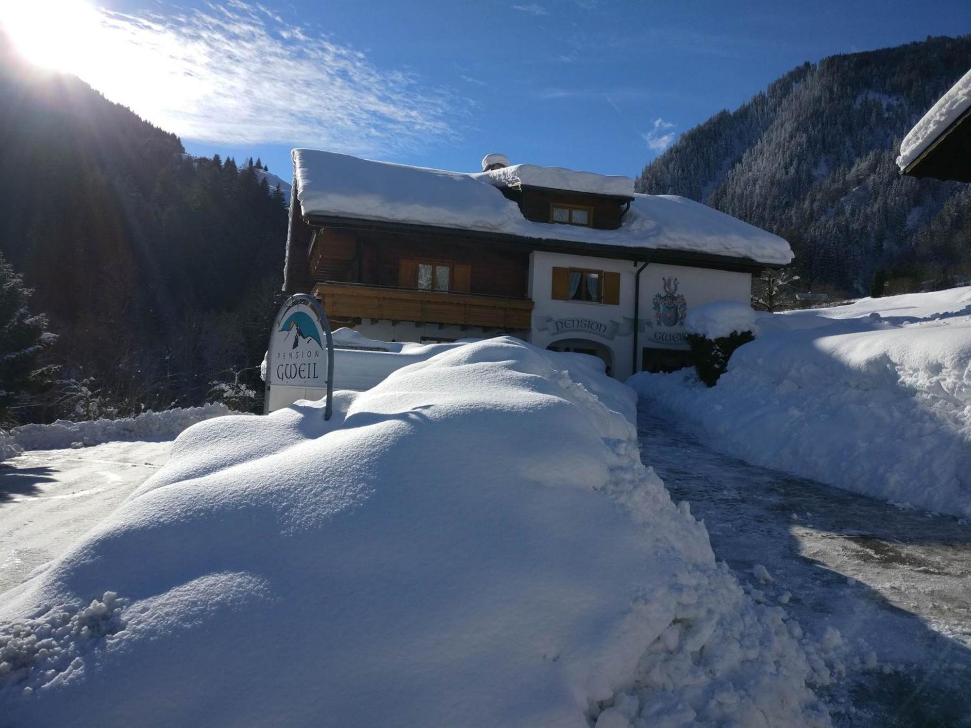 Fruehstueckspension Gweil Sankt Gallenkirch Kültér fotó